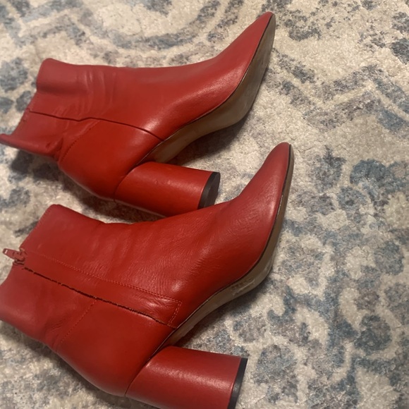 & Other Stories Leather Ankle Boots - US 9 - Picture 3 of 9